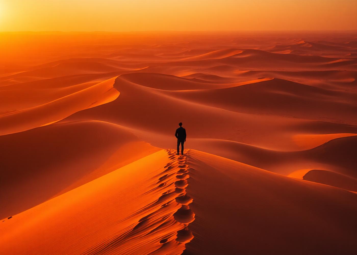 Solitude in Sahara